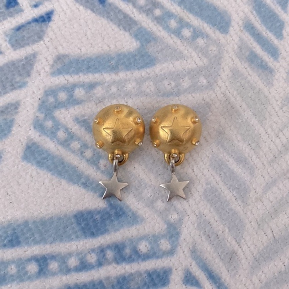 🌟Gold & Silver Star Earrings🌟